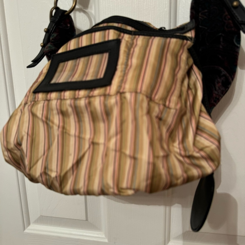 Nine West Paisley Velvet Hobo Bag - Picture 8 of 11